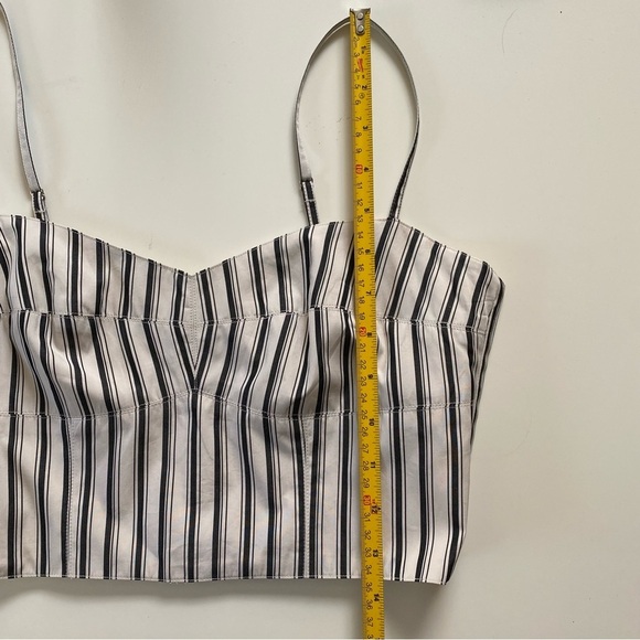 Theory Ventura Striped Bustier Cami size P - Picture 10 of 13